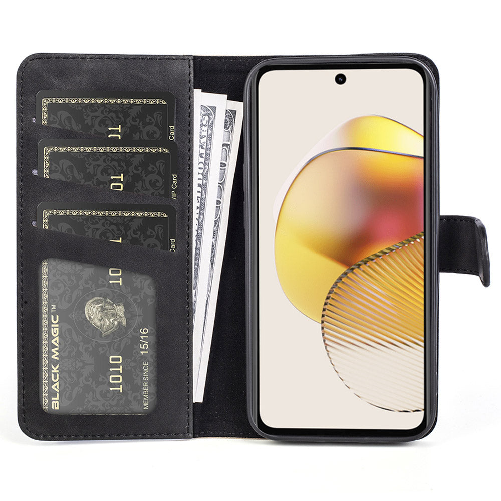 Phone Case For Motorola Moto G73 5G Dual Color Splicing Wallet Stand PU Leather Protective Phone Cover Phone Case For Motorola Moto G73 5G Dual Color Splicing Wallet Stand PU Leather Protective Phone Cover